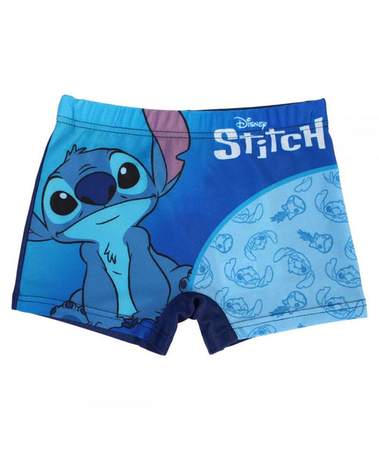 Boxer de bain Stitch - bleu foncé
