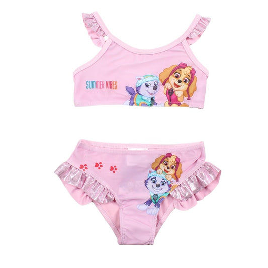 Maillot de bain Pat'Patrouille 2 pièces - rose