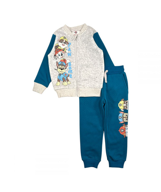 Ensemble Pat'Patrouille veste et jogging - gris et bleu