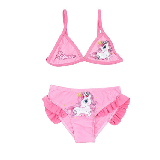 Maillot de bain Unicorn 2 pièces - rose