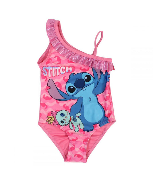 Maillot de bain Stitch 1 pièce - rose