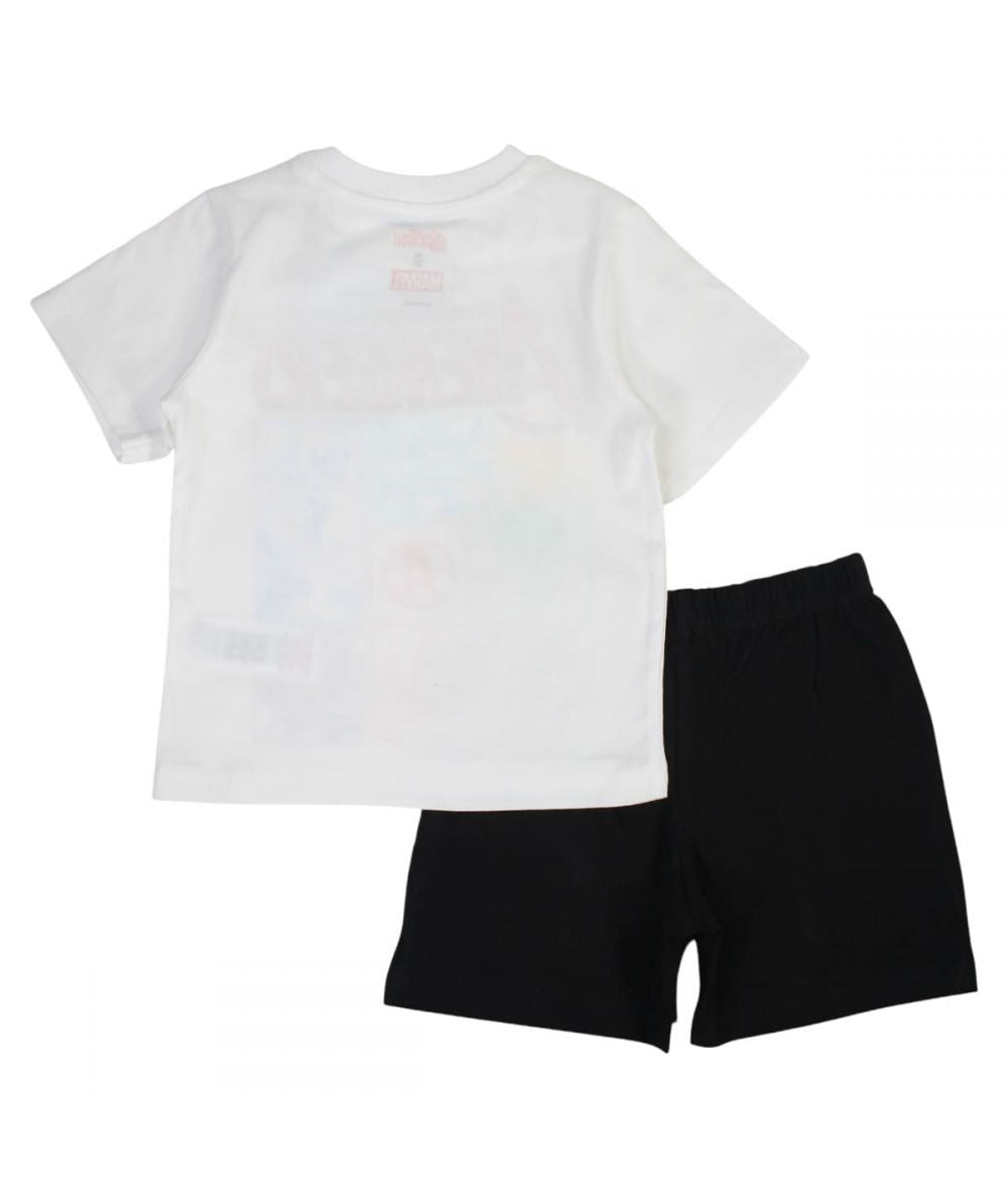 Ensemble Avengers tee-shirt et short - gris et noir