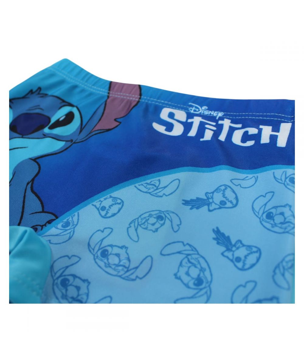 Boxer de bain Stitch - bleu