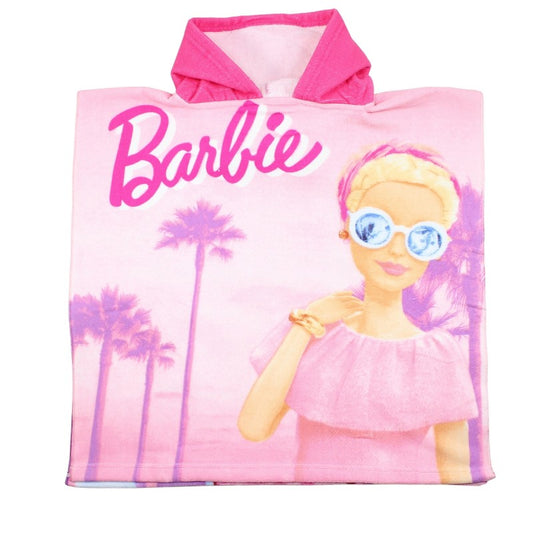 Poncho Barbie - rose clair